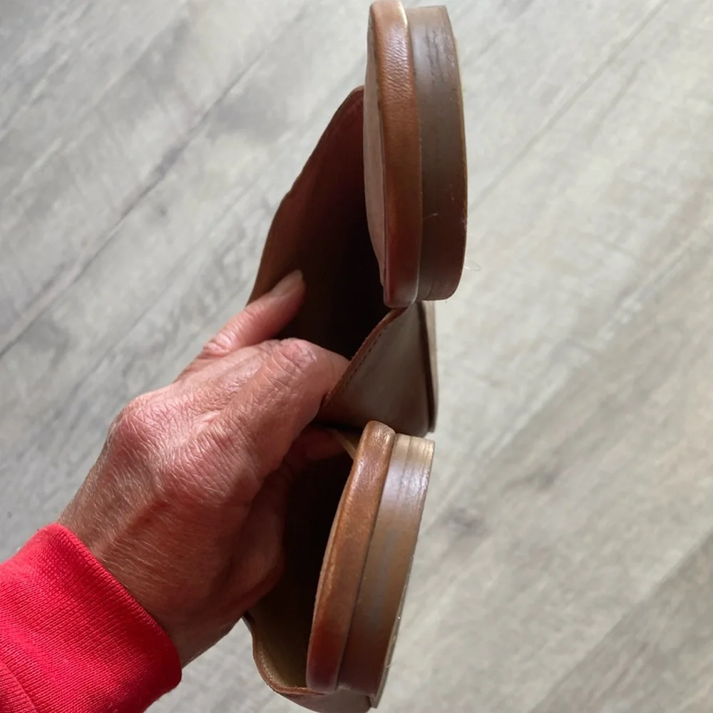 Madewell Women's Gemma Leather Mules Sz 6 - Picture 3 of 5